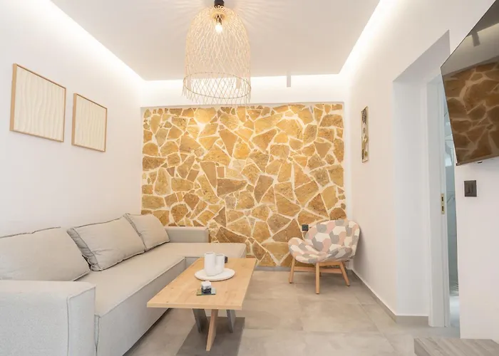 度假居 Stone&Sea Kos Retreat Oasis - Cozy Stone Villa 科斯镇